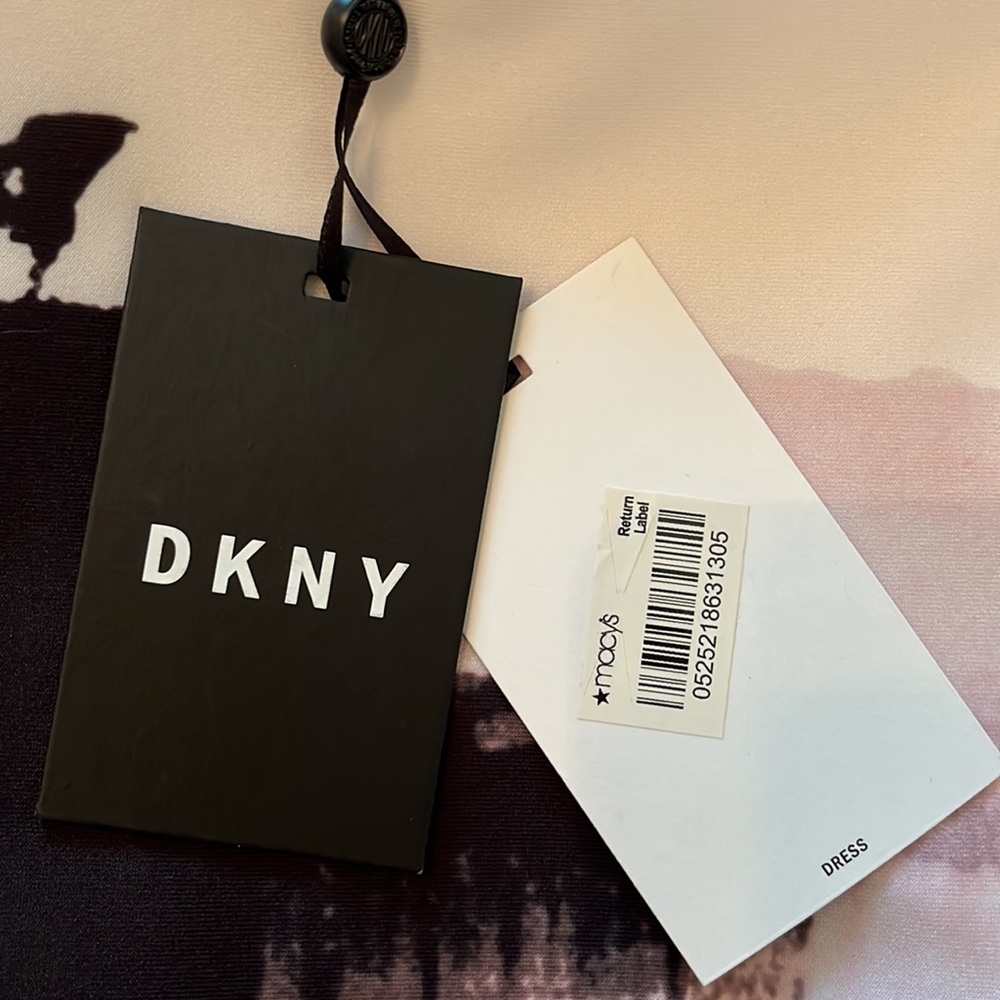 NWT DKNY Abstract Sheath Dress - Picture 6 of 6